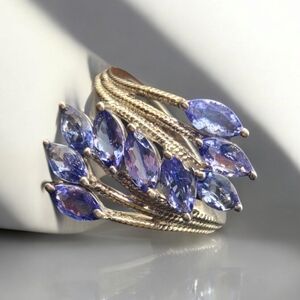 Tanzanite Bypass Ring